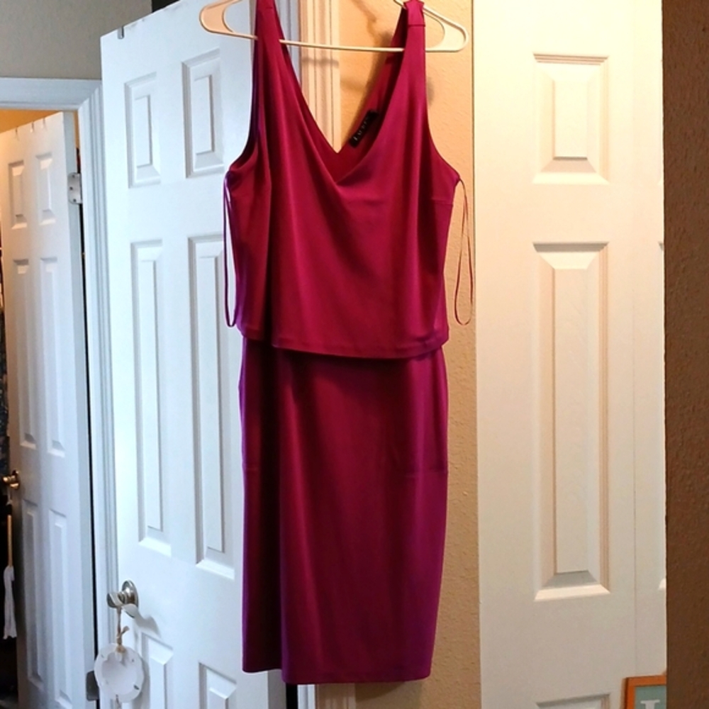 Purple dress